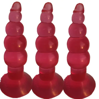 1 adet Su Geçirmez Yumuşak Su Geçirmez Büyük Boy Anal Boncuk Butt Plug, G noktası Unisex Anal Oyuncaklar, seks Oyuncakları Yetişkin Seks Ürünleri 15