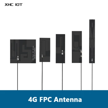 10 adet / grup 4G FPC Anten Tam Netcom Dahili FPC Anten XHCIOT 4G Anten Serisi 3M Yapıştırıcı IPEX Arayüzü Anten 17