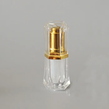 100 adet altın 10 ml damlalık şişe plastik, basın damlalık uçucu yağ şişesi parfüm 21