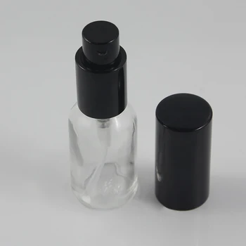 100 adet / grup e-sıvı 15ml kozmetik şişe şeffaf uçucu yağ cam kapaklı şişe 21