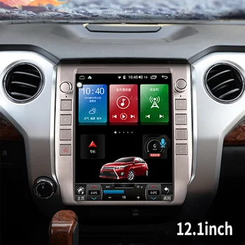 12.1 inç Android Ekran Toyota Tundra 2014-2020 İçin Autoradio Araba Multimedya Video Oynatıcı Stereo Gps Kablosuz Carplay 13