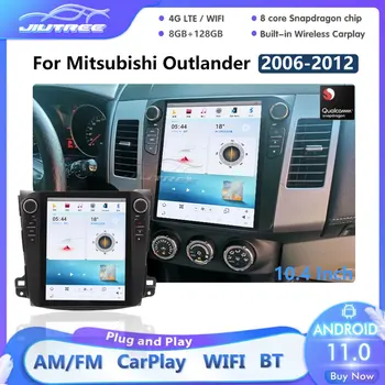 128GB Android 11 Mitsubishi Outlander 2006 2007 - 2012 için Araba Multimedya Oynatıcı Radyo 4G Video Stereo Ses Kafa Ünitesi Carplay 23