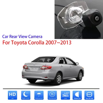 170 Derece HD CCD 1080x720P Özel Araç Arka görüş Kamerası İçin Toyota Corolla 2007 2008 2009 2010 2011 2012 2013 Araba