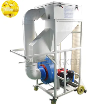 2.2 KW Eve Tahıl Hasat Makinası pnömatik Malzeme Alma Makinesi Torbalı Çeltik Mısır Tanecikleri Torbalama Ekipmanları Hasat 
