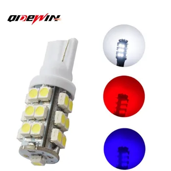 2 adet T10 W5W LED Ampuller 1210 25 SMD 194 168 Beyaz Kama İç Yan park lambası Göstergesi Okuma Kuyruk Lambası Araba-Styling 13