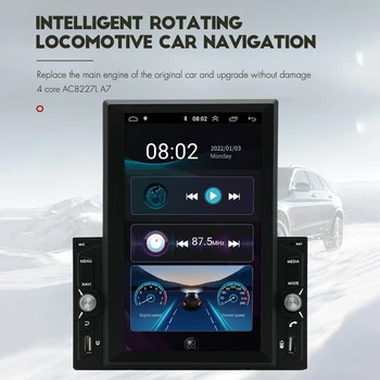 2 Din Araba Radyo 8 İnç HD Autoradio Multimedya oyuncu dokunmatik ekranı Otomatik Ses Araba Stereo MP5 Bluetooth USB FM Evrensel 19