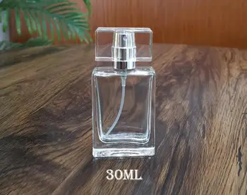 200 adet / grup Boş 30ml Parfüm Şişesi Sprey Sarin Kapaklı Cam Sprey 30cc parfüm şişesi Doldurulabilir Parfüm Konteyner SN467 23