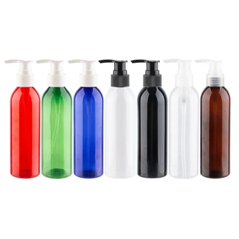 250 ml X 25 pcs Boş Plastik Losyon pompa şişeleri Yuvarlak PET Konteynerler İçin Kullanılan Seyahat Ambalaj, Duş Jeli, Vücut Kremi Kapasiteli 13