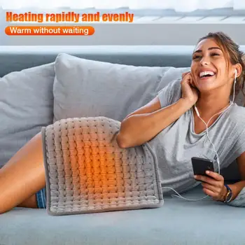 3-speed zamanlama elektrikli sıcak battaniye kış kapalı ısıtma yastığı ayak pedi elektrikli sıcaklık kontrol battaniye yüksek kalite 20