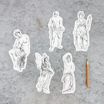 30 adet geri dönmek Roma İmparatorluğu heykel tarzı kart çoklu kullanım olarak Scrapbooking parti davetiyesi DIY 23