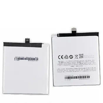 3100mAh BA02 pil Meizu Meilan için M3E A680Q Smartphone piller Yüksek kalite Yedek Pil