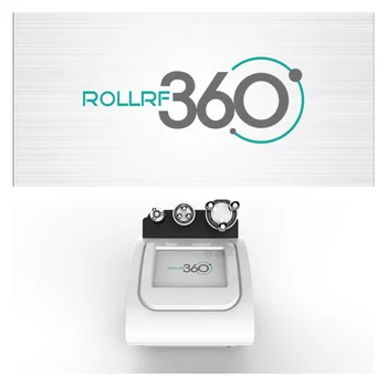 360 Rulo led ışık Radyofrekans RF Zayıflama masaj makinesi 3d rulo yüz masajı yüz kaldırma ince güzellik