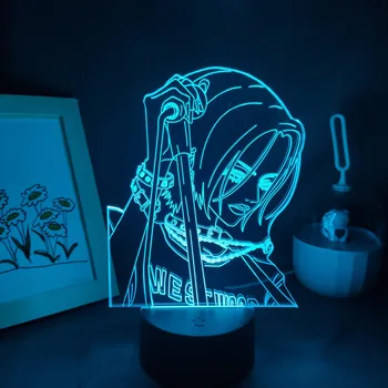 3D Lav lambaları NANA Anime figürü Oosaki Nana sevimli kız LED Neon dokunmatik gece ışıkları masa masa yatak odası dekorasyon Manga hediyeler nana 17