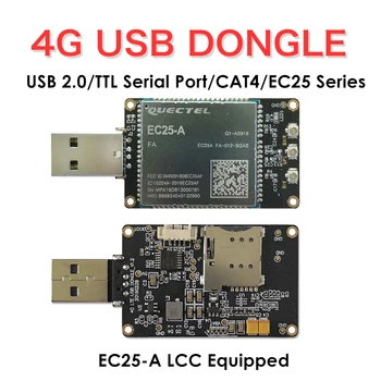 4G LTE USB Dongle W/EC25-A SIM Kart Yuvası taşıyıcı: AT & T / T-Mobile / Rogers / Telus LTE FDD B2 / B4 / B12