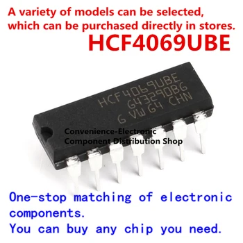 5 ADET / PAKET HCF4069UBE CMOS altı değil kapısı doğrudan takılı 15V DIP14 mantık çip 3
