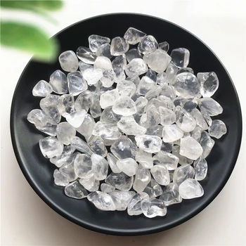 50g 8-12mm Doğal Beyaz Kuvars Kristal Taş Kaya Cips Numune Şifa C494 Doğal Taşlar ve Mineraller 20