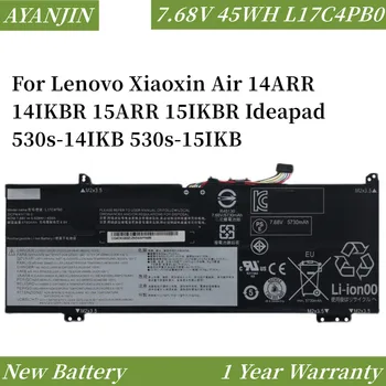 7.68 V 45WH L17C4PB0 dizüstü lenovo için batarya Xiaoxin Hava 14ARR 14IKBR 15ARR 15IKBR Ideapad 530s-14IKB 530s-15IKB L17M4PB0 8