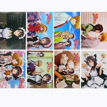 8 adet / grup Anime Kaichou wa Hizmetçi sama Kabartmalı posterler Oyuncak Ayuzawa Misaki Posteri sticker hediyeler için Boyutu 42x29CM