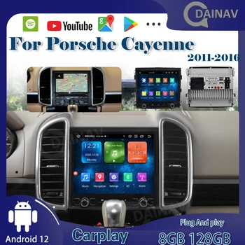 8G 128GB Araba Radyo Porsche Cayenne 2011-2016 İçin 2 Din android müzik seti Alıcısı GPS Navigasyon Video Multimedya Oynatıcı Başkanı Ünitesi 22