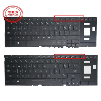 ABD Arkadan Aydınlatmalı Laptop Klavye için Asus ROG GX501 GX501V GX501VI GX501VSK GX501G GX501GI-XS74 0KNB0-6617US00 GX531 GM531 GX701V