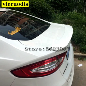ABS Plastik Boyasız Astar Renk Arka Çatı Bagaj Boot Kanat Spoiler Araba Styling Ford Mondeo 2013-2019 İçin 23