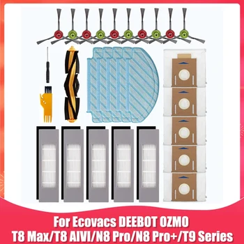 Aksesuar Kiti Değiştirme Ecovacs DEEBOT OZMO T8 Max T8 AIVI T8 T9 Serisi N8 Pro N8 Pro + robotlu süpürge 11