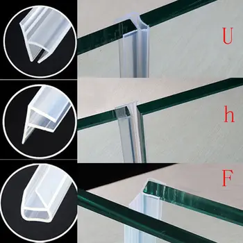 Aksesuarları Donanım Ev Geliştirme silikon kauçuk conta Şerit cam kapi Weatherstrip Sızdırmazlık Şeritleri Pencere Contası 5