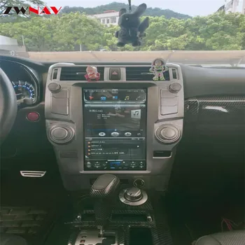 Android 10 Toyota 4Runner 2009 -2019 İçin Dikey Tesla IPS Ekran Araba Multimedya Oynatıcı Navigasyon Ses Radyo Stereo Kafa Ünitesi 21