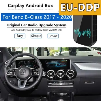 Android AI Kutusu Carplay yükseltme Mercedes Benz B Sınıfı İçin W246 2017-2020 Radyo Apple Autoradio Araba Multimedya Oynatıcı Wifi