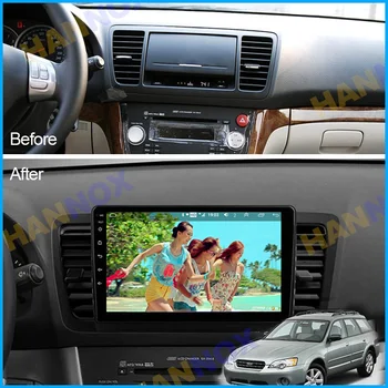 Android Araba Radyo Subaru Outback 3 Legacy 4 2003-2009 Multimedya Video Oynatıcı 2 din RDS DSP GPS Navigasyon Dokunmatik Ekran 9
