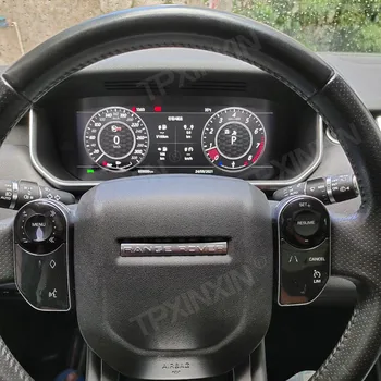Android Dijital Küme Range Rover Sport /Discovery 5 Dashboard Hız Ölçer Ekran Multimedya Oynatıcı Otomatik LCD Enstrüman 6
