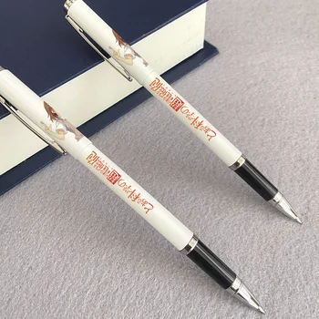 Anime Misaka Mikoto Siyah Mürekkep Jel Kalem 0.5 mm Graffiti Yazma Kalemler Çocuklar Hediye Okul Kırtasiye 1031 18
