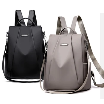 Anti Hırsızlık Sırt Çantası Kadın Sırt Çantaları Moda Çok Fonksiyonlu seyahat sırt çantası Su Geçirmez Büyük Kapasiteli Çanta Kadın Schoolbag 5