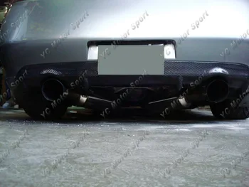 Araba Aksesuarları Karbon Fiber DTM Stil Arka Difüzör Fit 2003-2007 Infiniti G35 2D Coupe Arka Difüzör 15