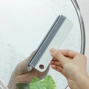 Araba Ayna Temizleyici için yumuşak Silikon Cam Silecek Kazıyıcı Mutfak Banyo Cam Temizlik Araçlar Pencere Temizlik Fırça Çekçek  18