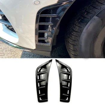 Araba Karbon Fiber ABS Ön Tampon Spoiler Yan Kanat Dekoratif Kapak Mercedes Benz GLC Sınıfı GLC260 GLC300 2020 22