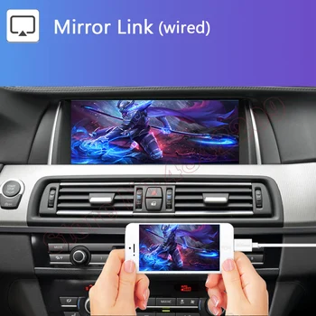 Arayüz Dekoder Kutusu BMW X3 F25 CIC NBT EVO Sistemi Araba Multimedya Video Ayna Bağlantı Kablosuz Carplay Ekran Android 2