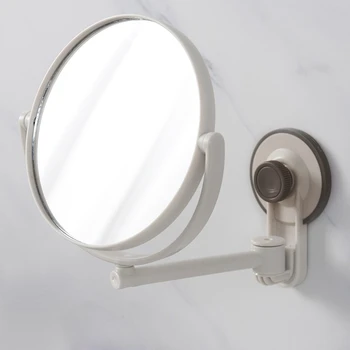 Banyo aynası Kozmetik Ayna 1X / 3X nification Vantuz Ayarlanabilir makyaj aynası Çift Taraflı banyo aynası 15