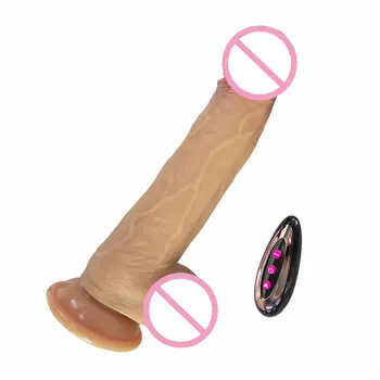Büyük yapay penis vibratör bayanlara seks oyuncakları pussy klitoris stimülatörü anal plug yapay penis penis vibratörler kadınlar için oral seks makinesi 20