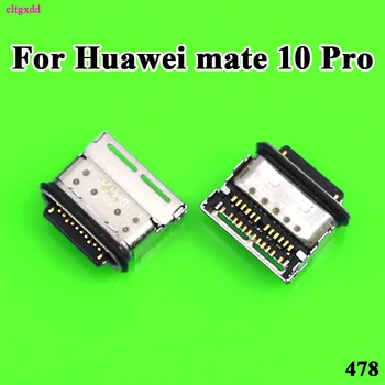 cltgxdd Huawei Mate 10 PRO Için 10PRO P20 pro USB şarj portu Konektörü Dişi Şarj Jakı Dock Soket Fiş tipi c 14