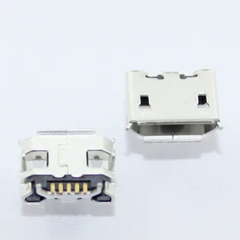 cltgxdd Mini Mikro Usb jack soketli konnektör, 5 pin Küçük Öküz boynuz 100 adet/grup