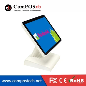 ComPOSxb Android yazarkasa android pos terminali hepsi bir arada 15 inç LCD dokunmatik ekran OEM üreticileri