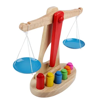 Denge ölçekler anaokulu bilimsel deney ağırlıkları denge tartı eğitici erken çocukluk eğitim oyuncaklar 20