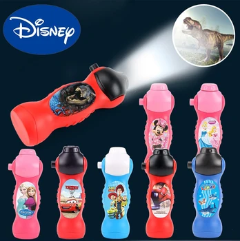 Disney Karikatür Projeksiyon El Feneri Oyuncaklar Anime Figürleri Mickey Mouse Arabalar Oyuncak Hikayesi Dondurulmuş Elsa Çocuk Noel Doğum Günü Hediyeleri