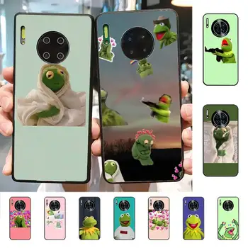 Disney Kermit Kurbağa Telefon kılıfı için Huawei Mate 20 10 9 40 30 lite pro X Nova 2 3i 7se 17
