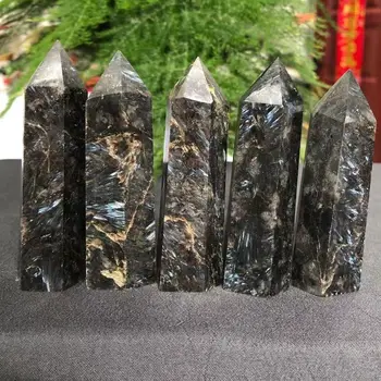 Doğal Mineral Enerji Sütun Havai Fişek Kristal Ev Dekorasyon şifa taşı 1 ADET 80-90mm 5