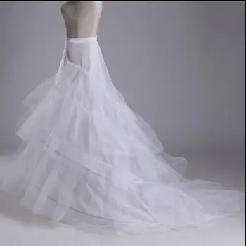 Düğün Petticoat Gelin Hoop Kabarık Etek Balo Jüpon Fantezi Etek Kayma Jüpon Gelin Petticoats Balo Elbise Rockabilly 8