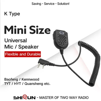 El telsizi mikrofon mikrofon iki yönlü telsiz parçaları değiştirme 6