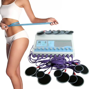 Elektro EMS Vücut Kas Stimülasyonu Titreşim Akupunktur Zayıflama Vücut Makinesi Kilo Kaybı Masajı Güzellik Cihazı Erkekler Kadınlar 3