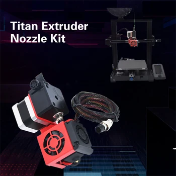 Ender 3 TİTAN Ekstruder Doğrudan Sürücü Hotend Kiti Kısa Menzilli Baskı Ender 3/Ender3 Pro/CR-10 3D Yazıcı Parçaları 7